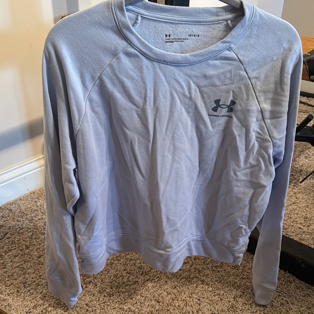 Under Armour Sky Blue Crewneck Sweatshirt